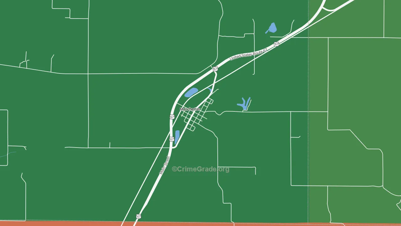 62663, IL Map of Theft Rates