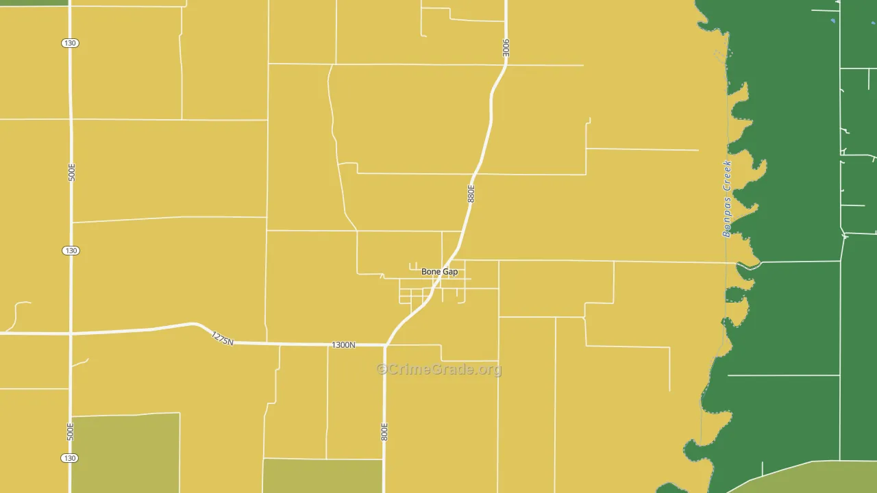 62815, IL Map of Theft Rates