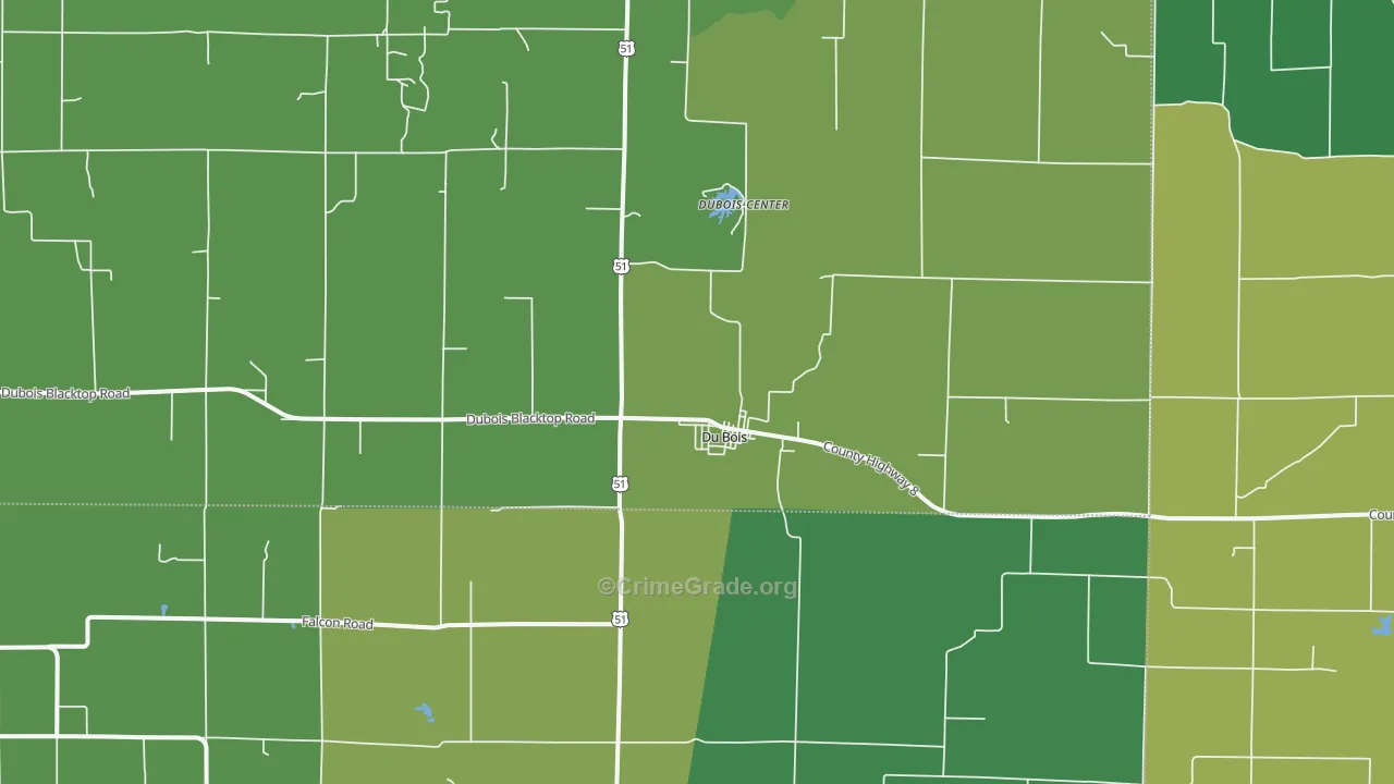62831, IL Map of Theft Rates