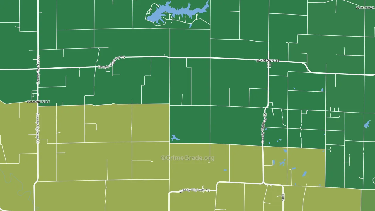 62850, IL Map of Theft Rates
