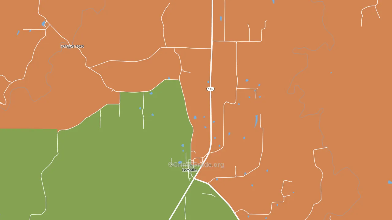 62928, IL Map of Theft Rates