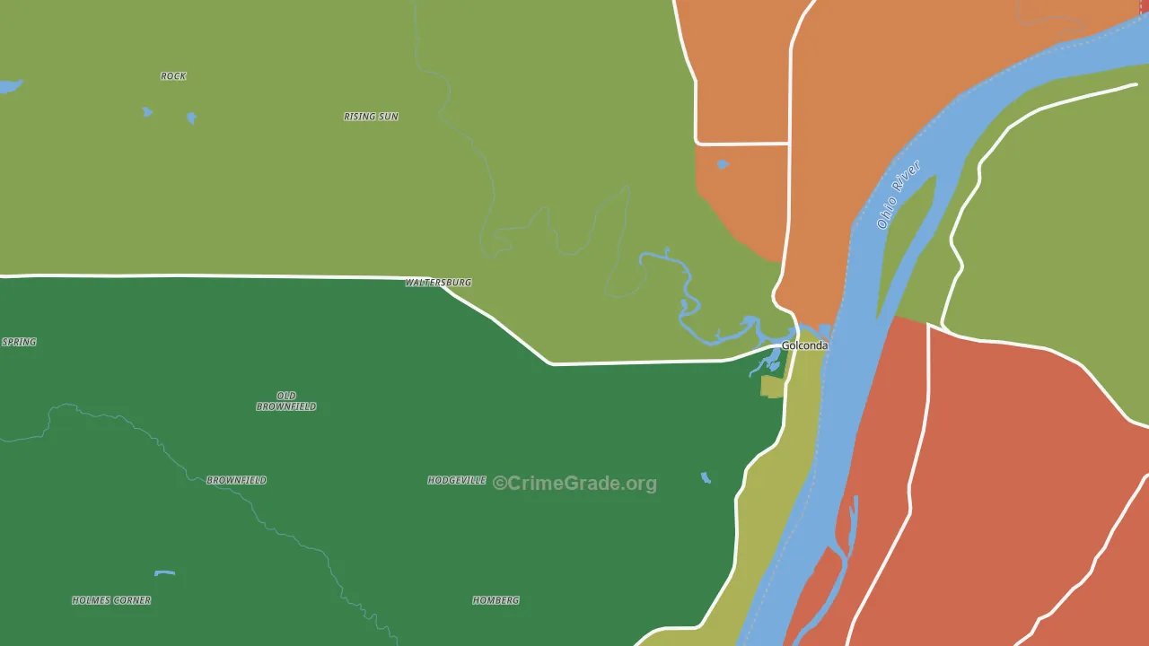62938, IL Map of Theft Rates