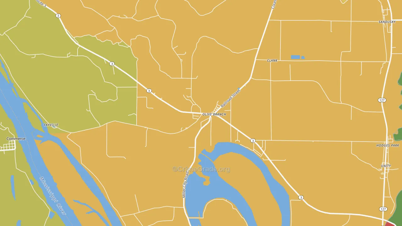 62969, IL Map of Theft Rates