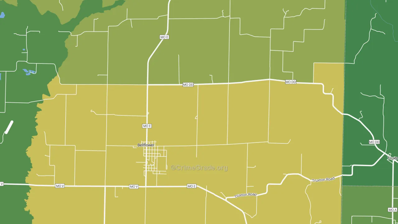 63333, MO Map of Theft Rates