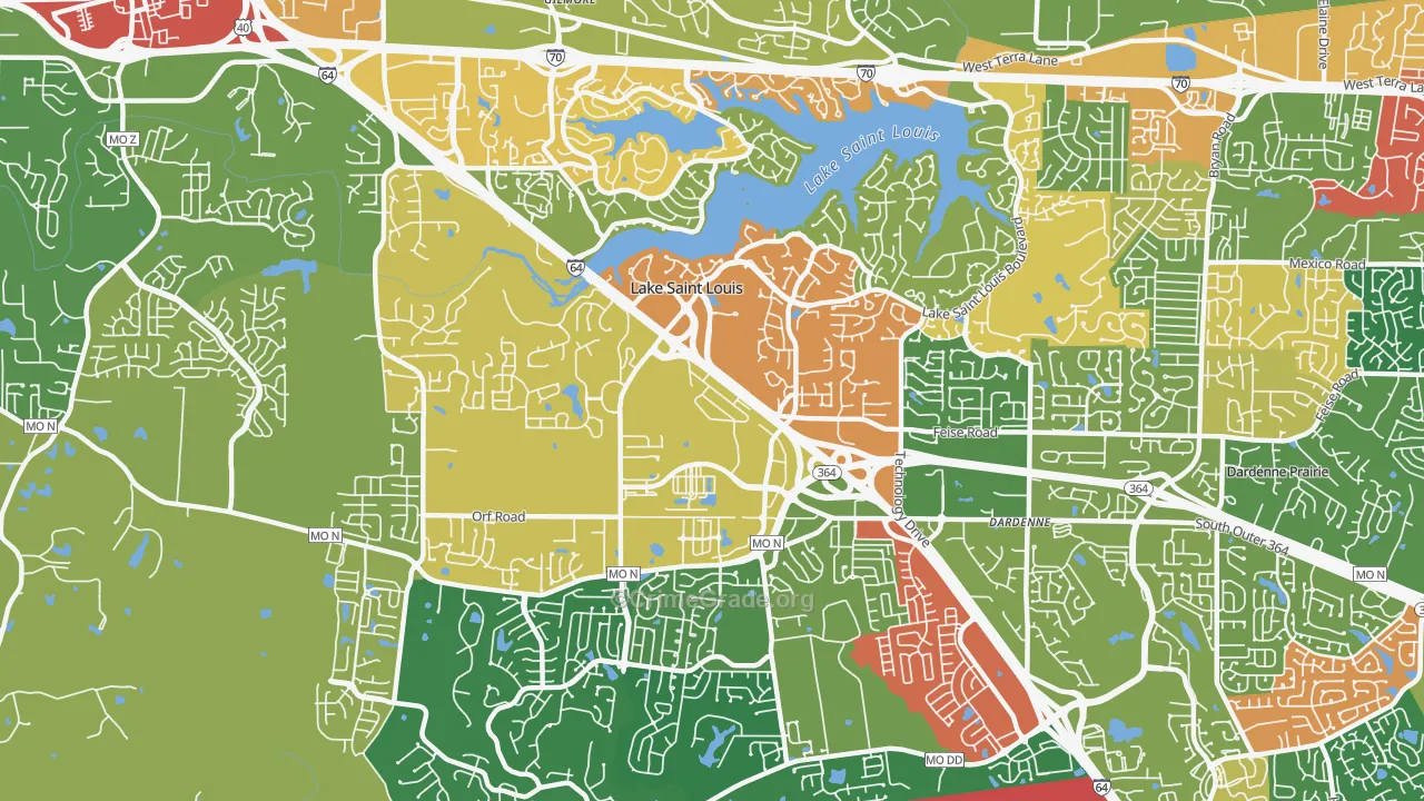 63367, MO Map of Theft Rates