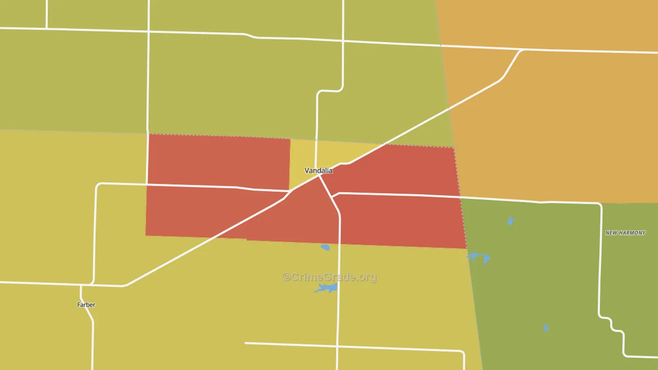 63382, MO Map of Theft Rates