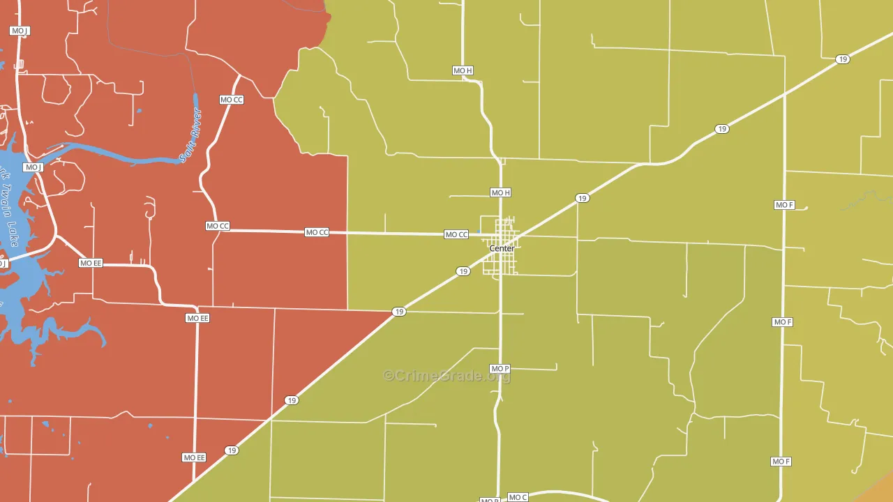 63436, MO Map of Theft Rates