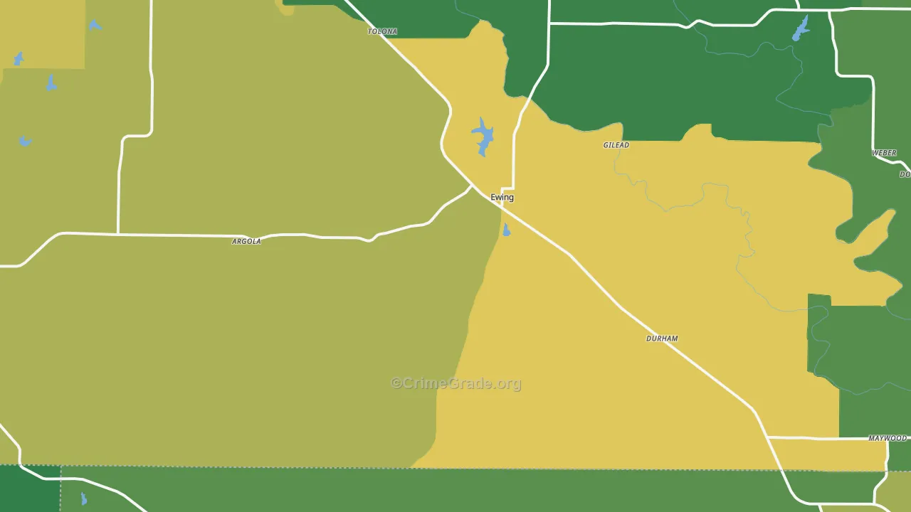 63440, MO Map of Theft Rates
