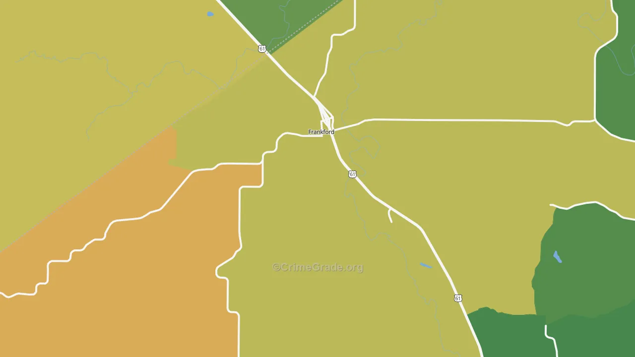 63441, MO Map of Theft Rates