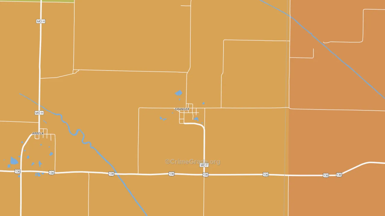 63442, MO Map of Theft Rates