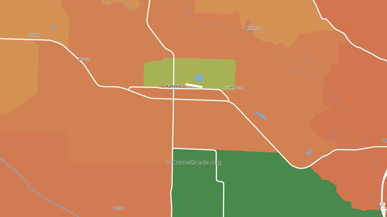 63445, MO Map of Theft Rates