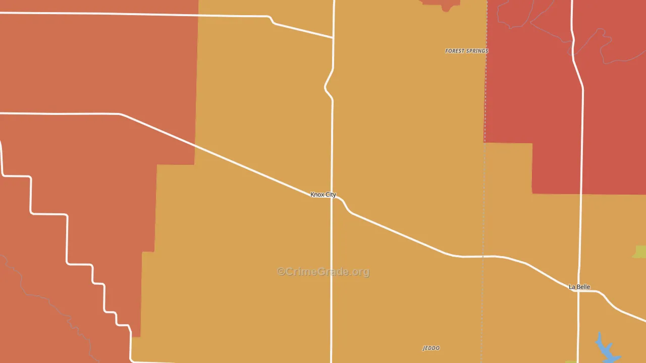 63446, MO Map of Theft Rates