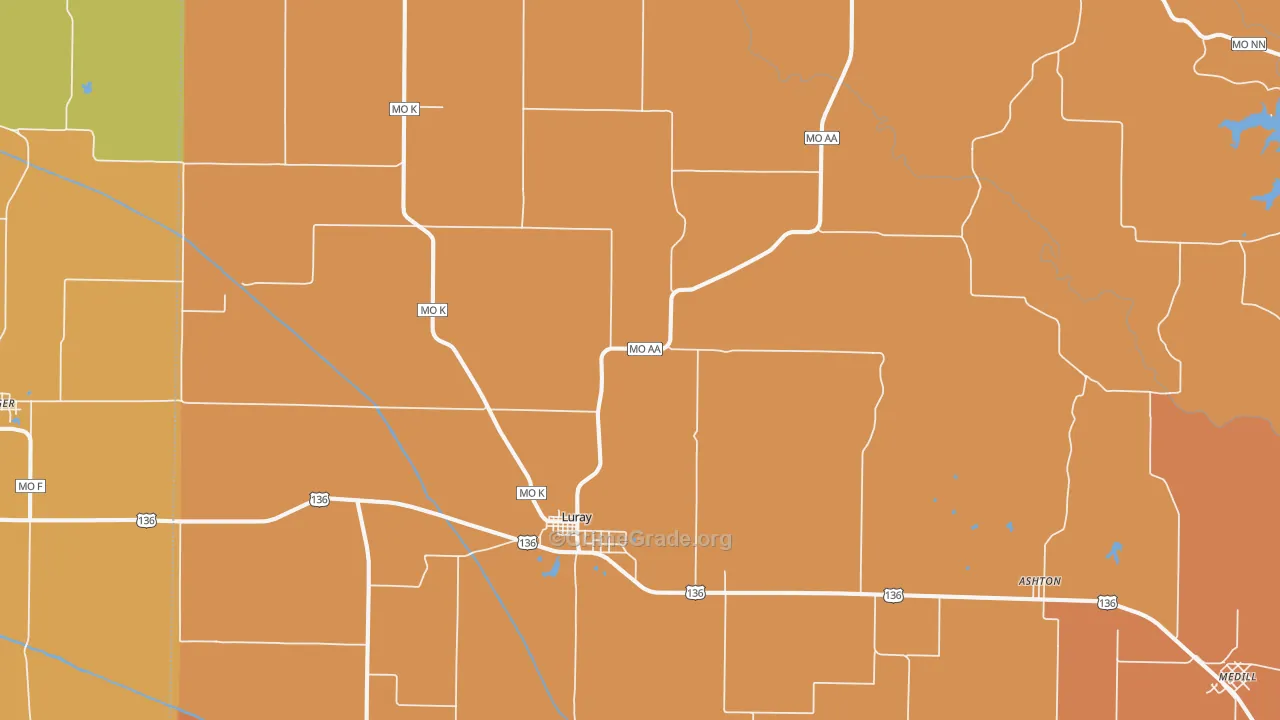63453, MO Map of Theft Rates
