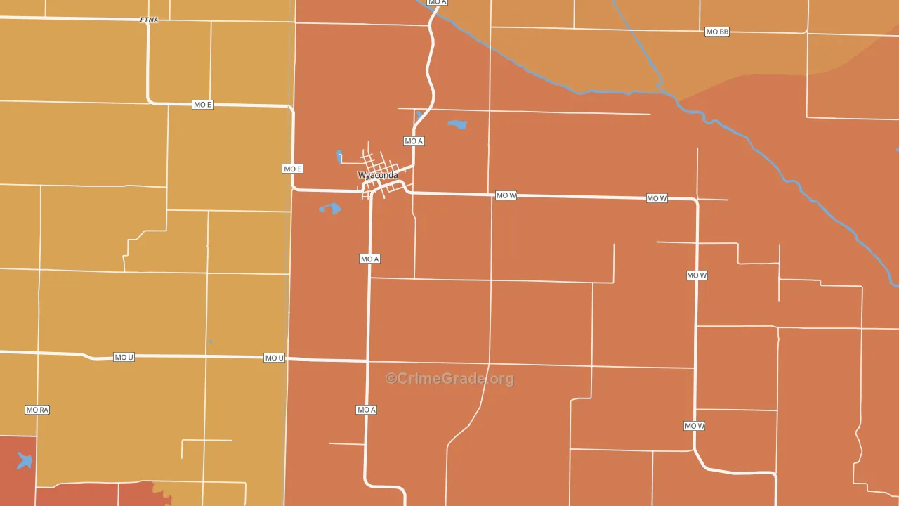 63474, MO Map of Theft Rates