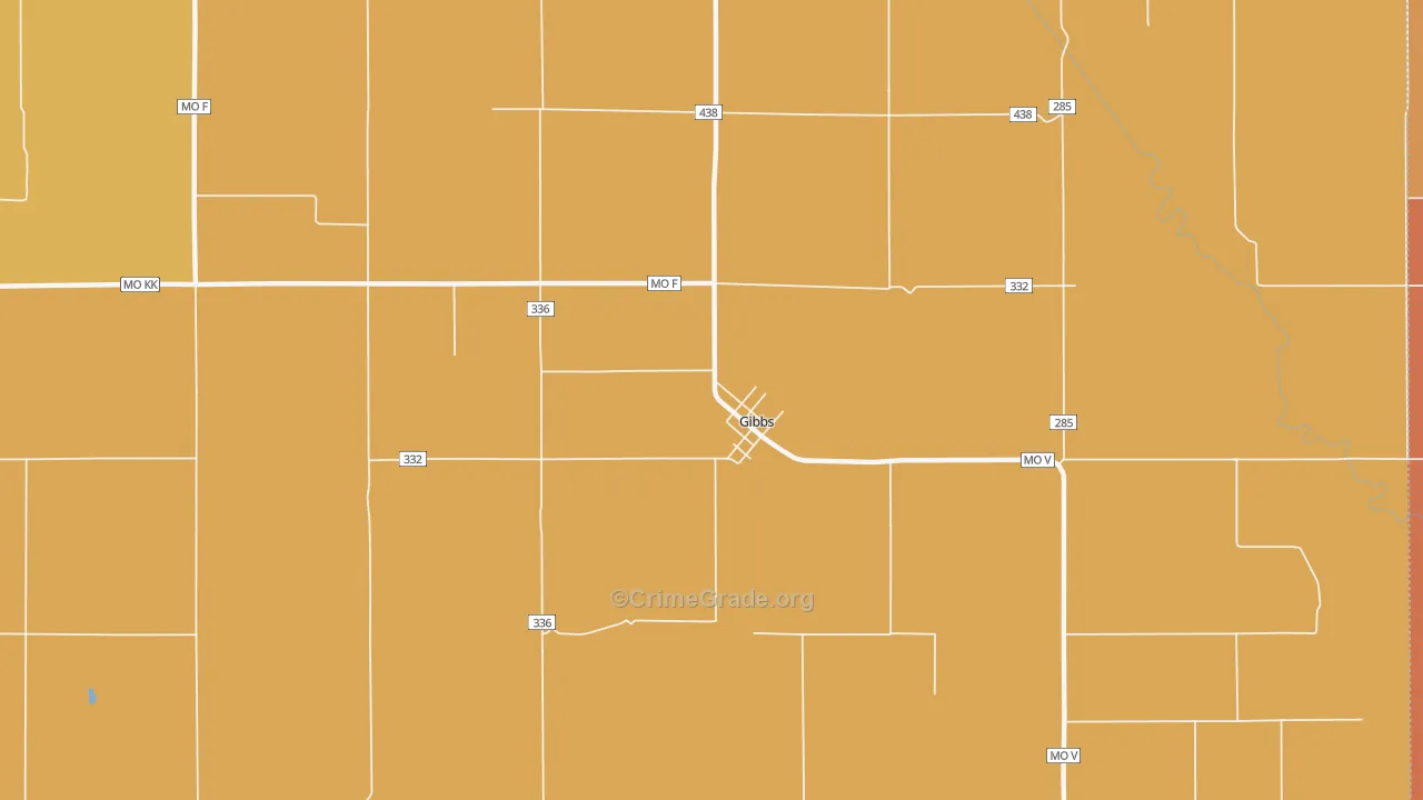 63540, MO Map of Theft Rates