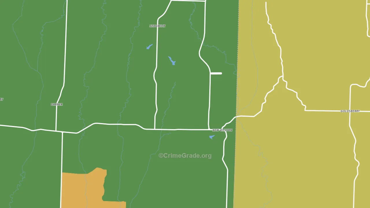 63557, MO Map of Theft Rates