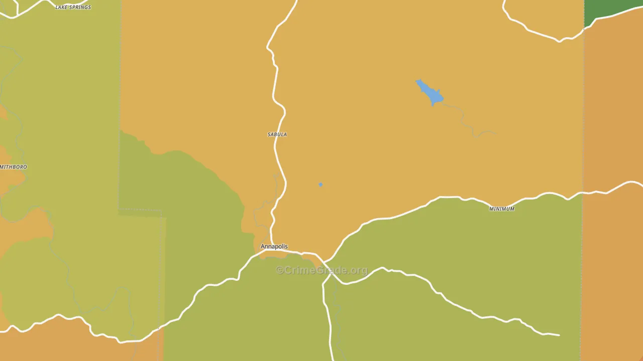 63620, MO Map of Theft Rates