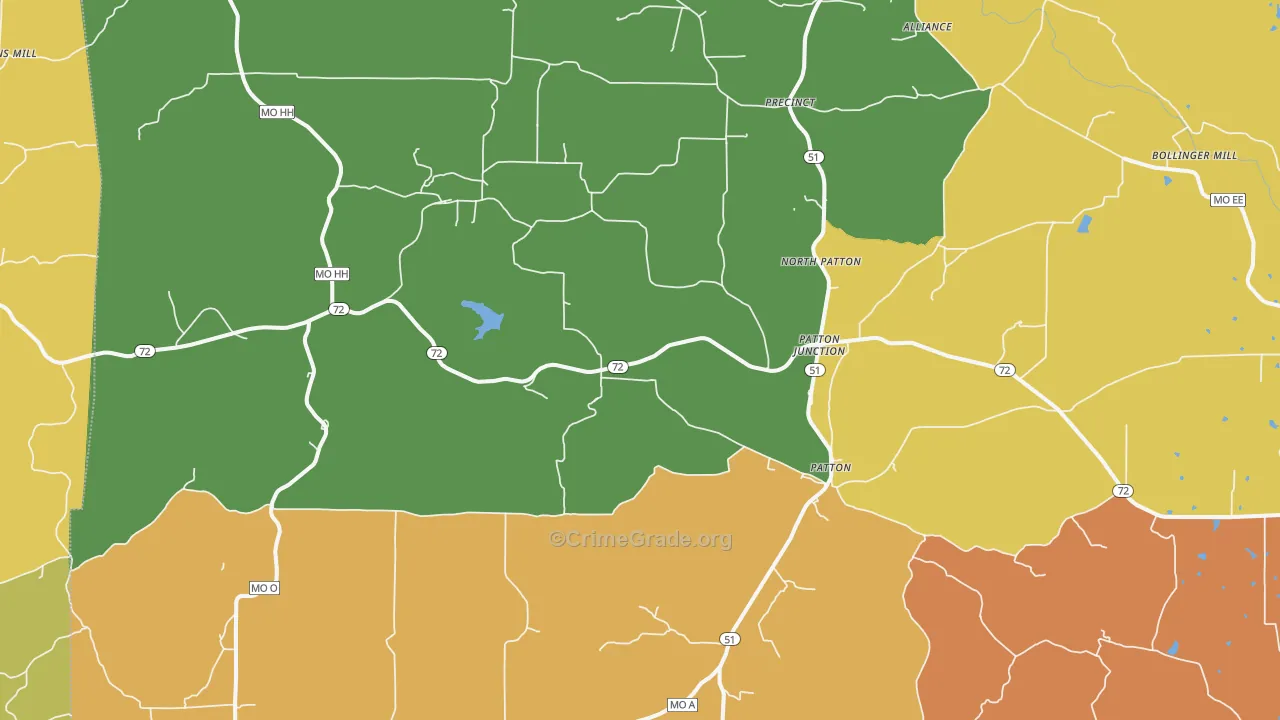 63662, MO Map of Theft Rates
