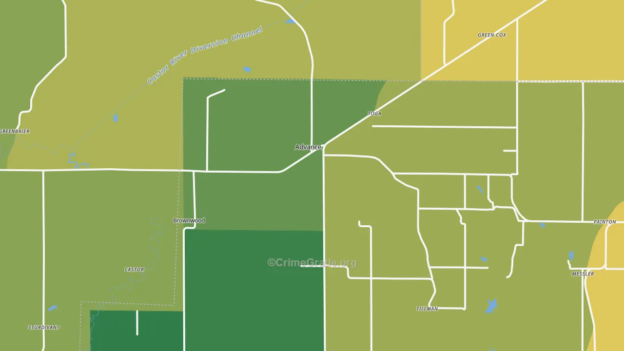 63730, MO Map of Theft Rates
