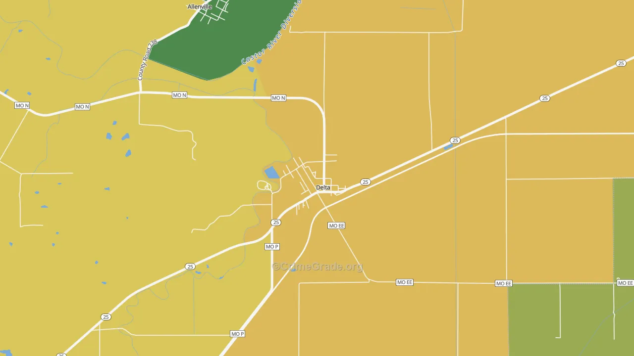 63744, MO Map of Theft Rates