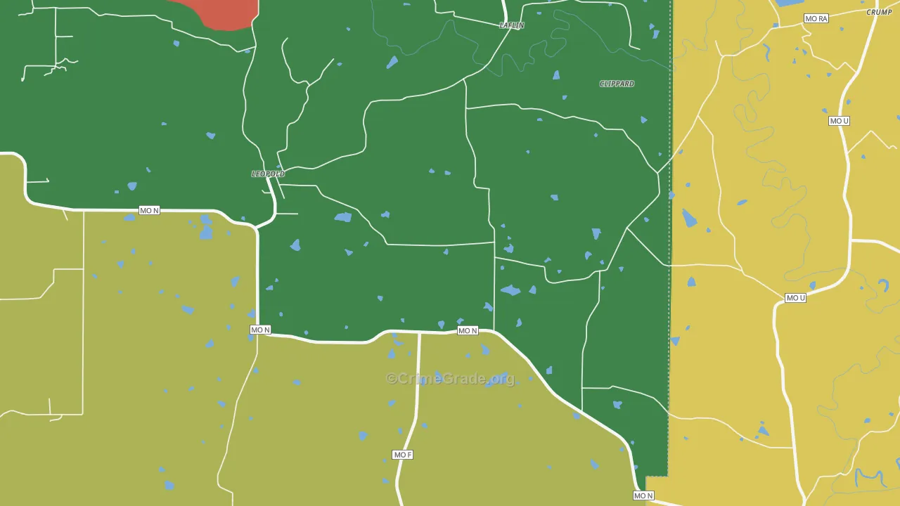 63760, MO Map of Theft Rates