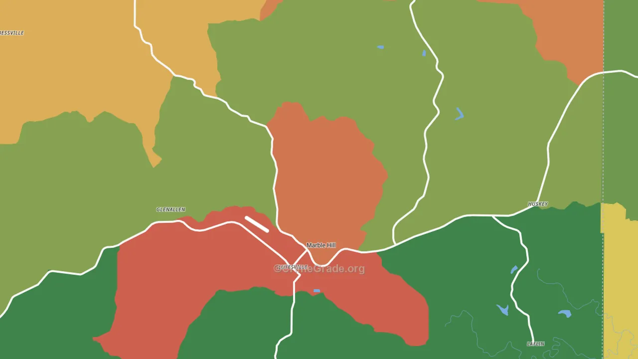 63764, MO Map of Theft Rates