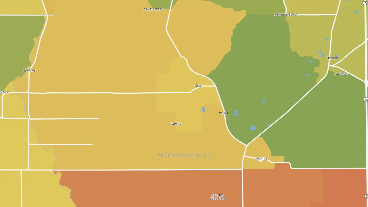 63771, MO Map of Theft Rates