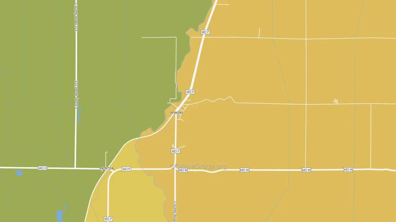 63774, MO Map of Theft Rates