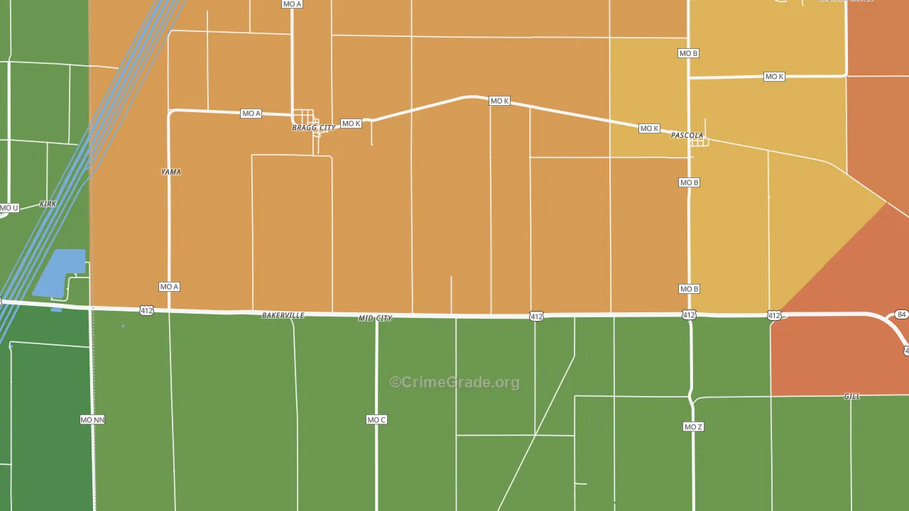 63827, MO Map of Theft Rates