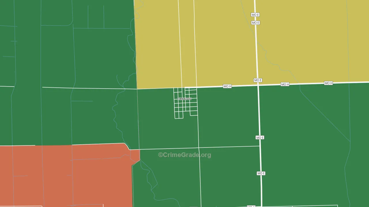 63828, MO Map of Theft Rates