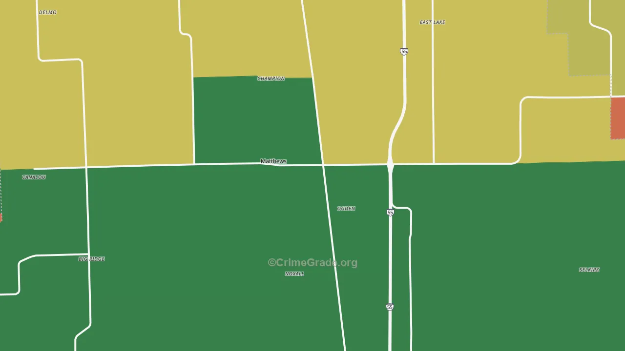 63867, MO Map of Theft Rates