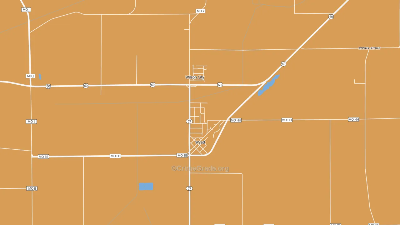 63882, MO Map of Theft Rates