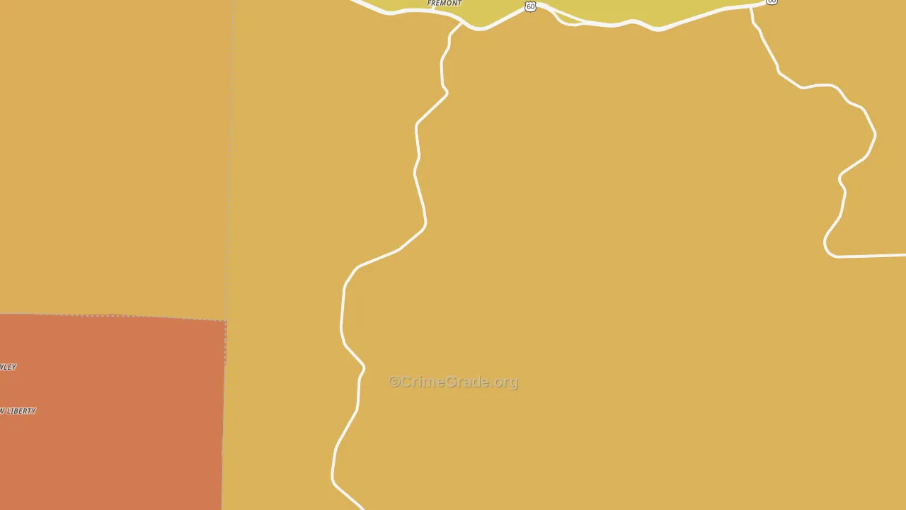 63941, MO Map of Theft Rates