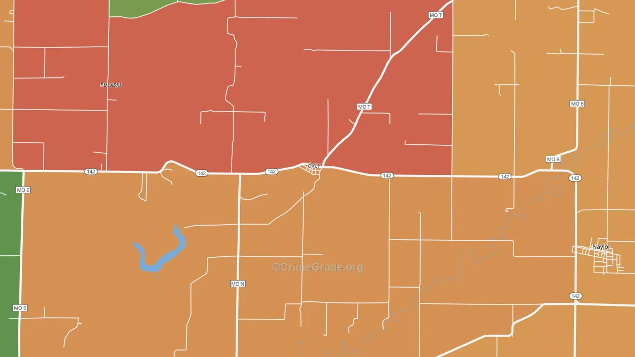63955, MO Map of Theft Rates