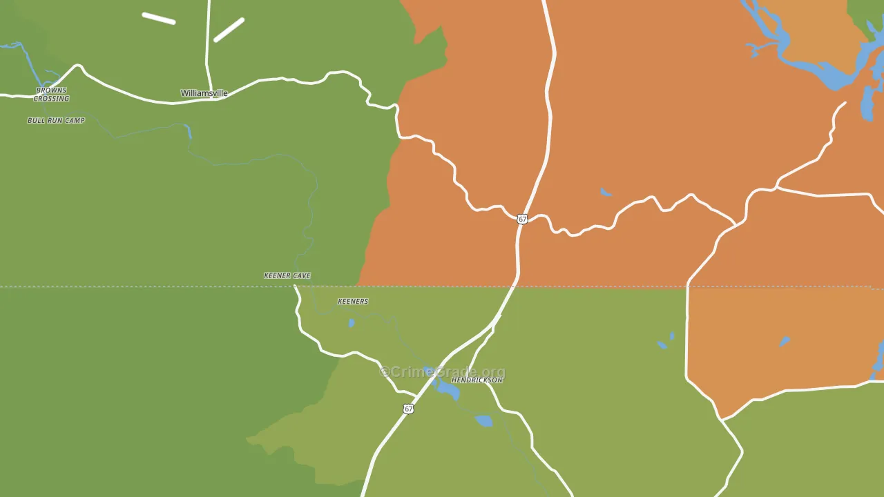 63967, MO Map of Theft Rates