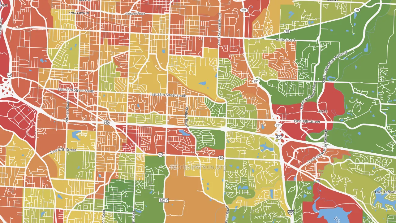 64055, MO Map of Theft Rates