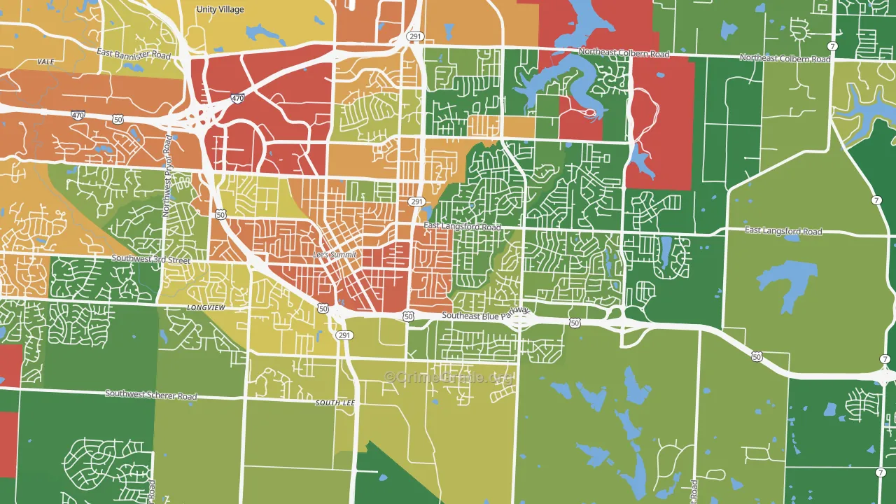 64063, MO Map of Theft Rates