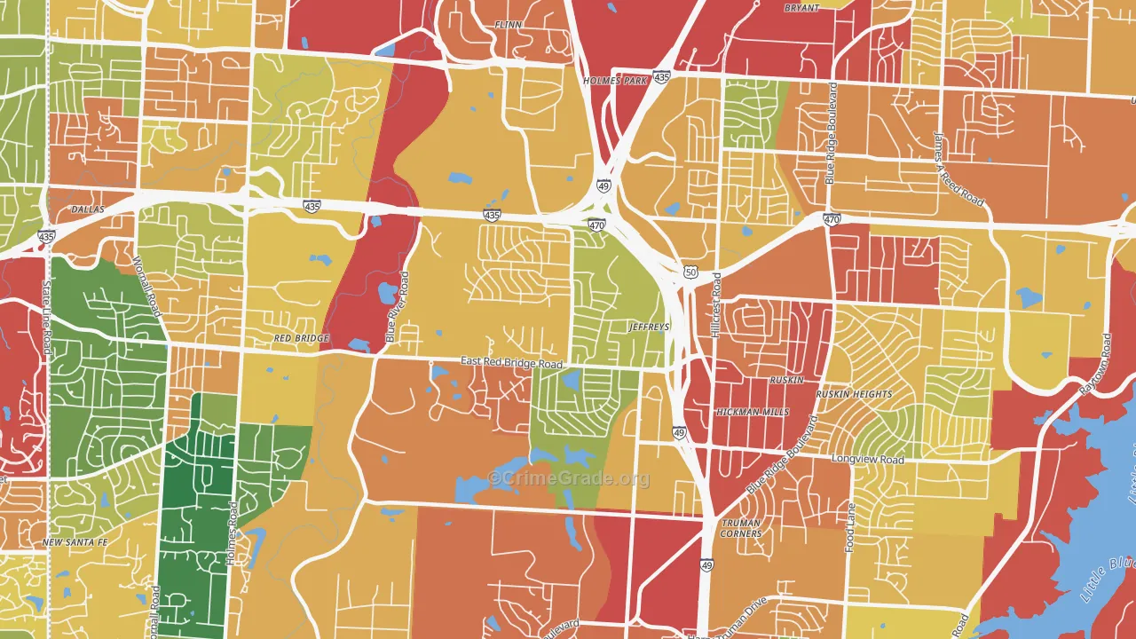 64137, MO Map of Theft Rates