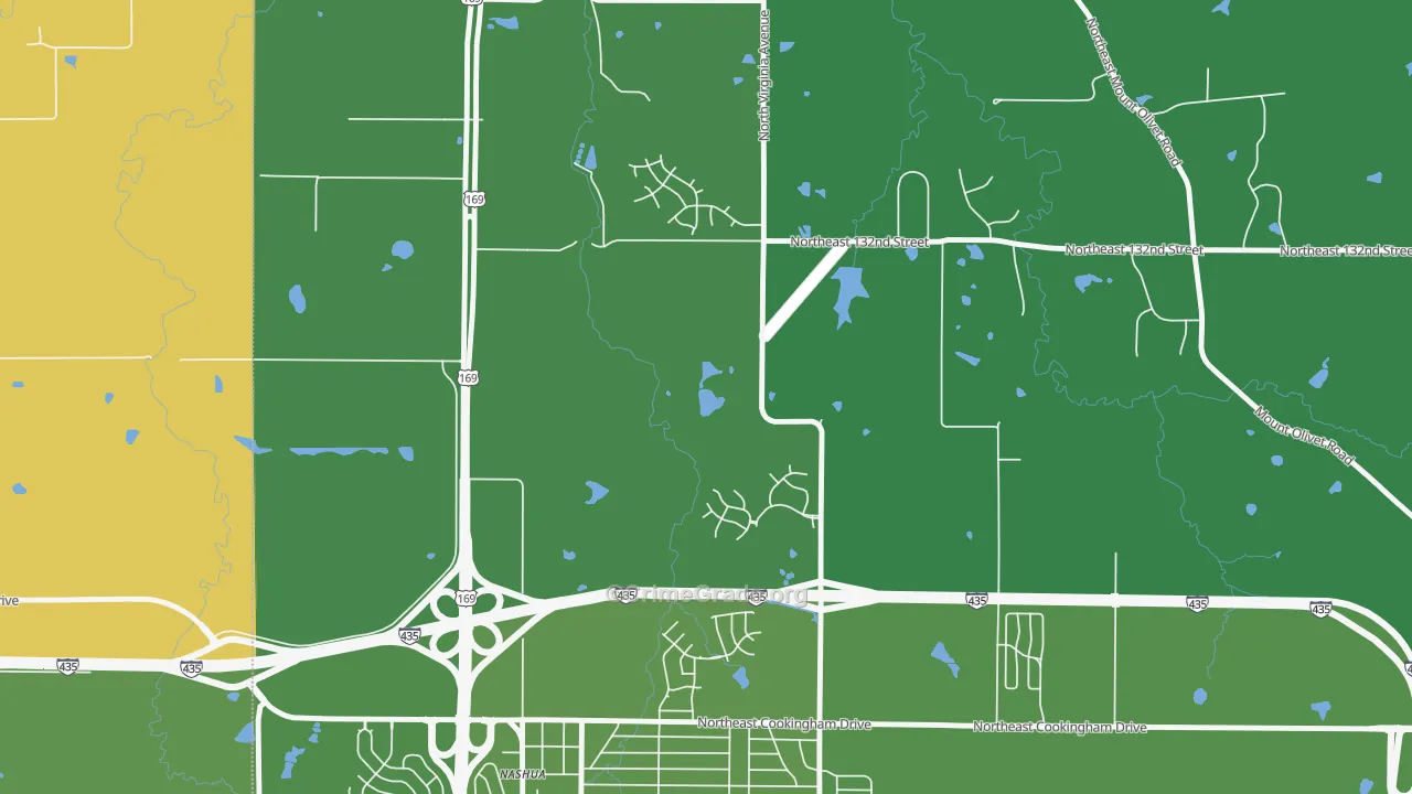 64165, MO Map of Theft Rates