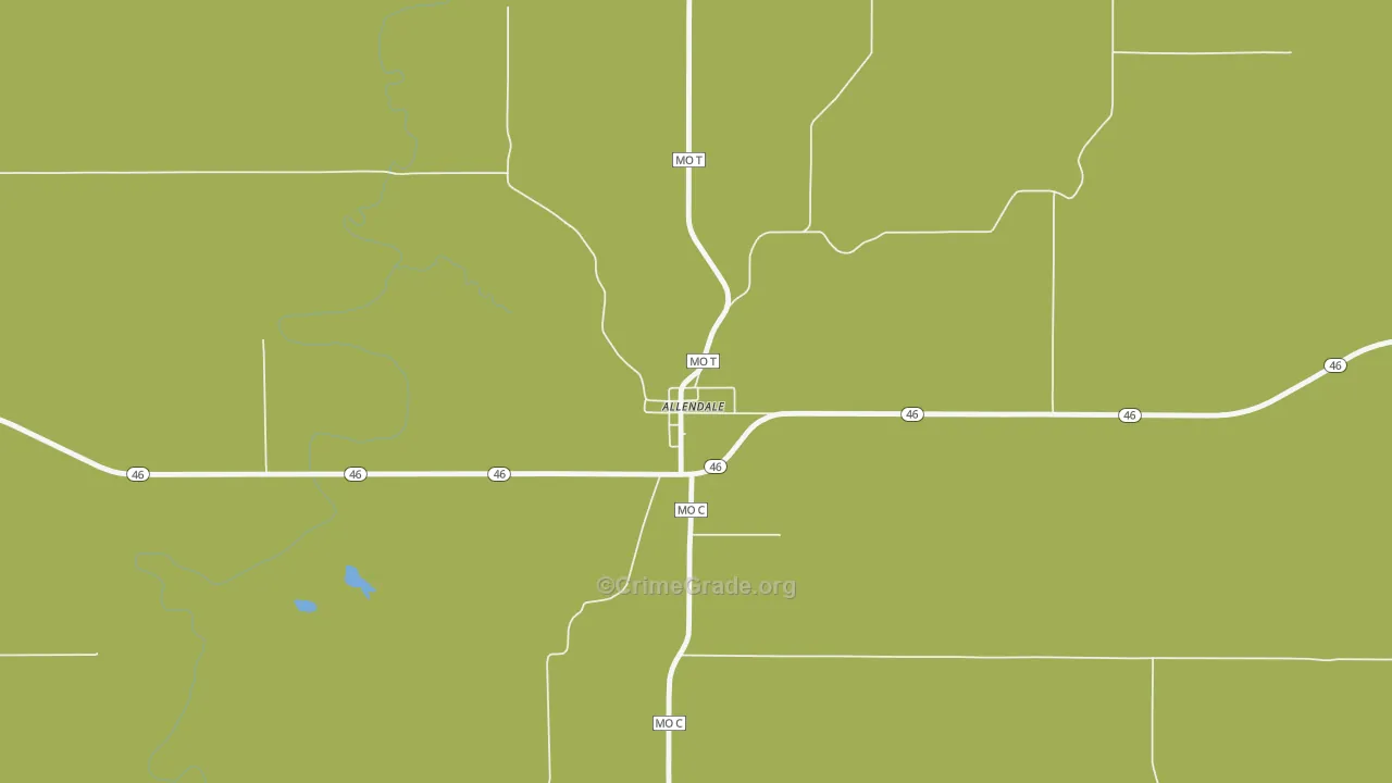 64420, MO Map of Theft Rates
