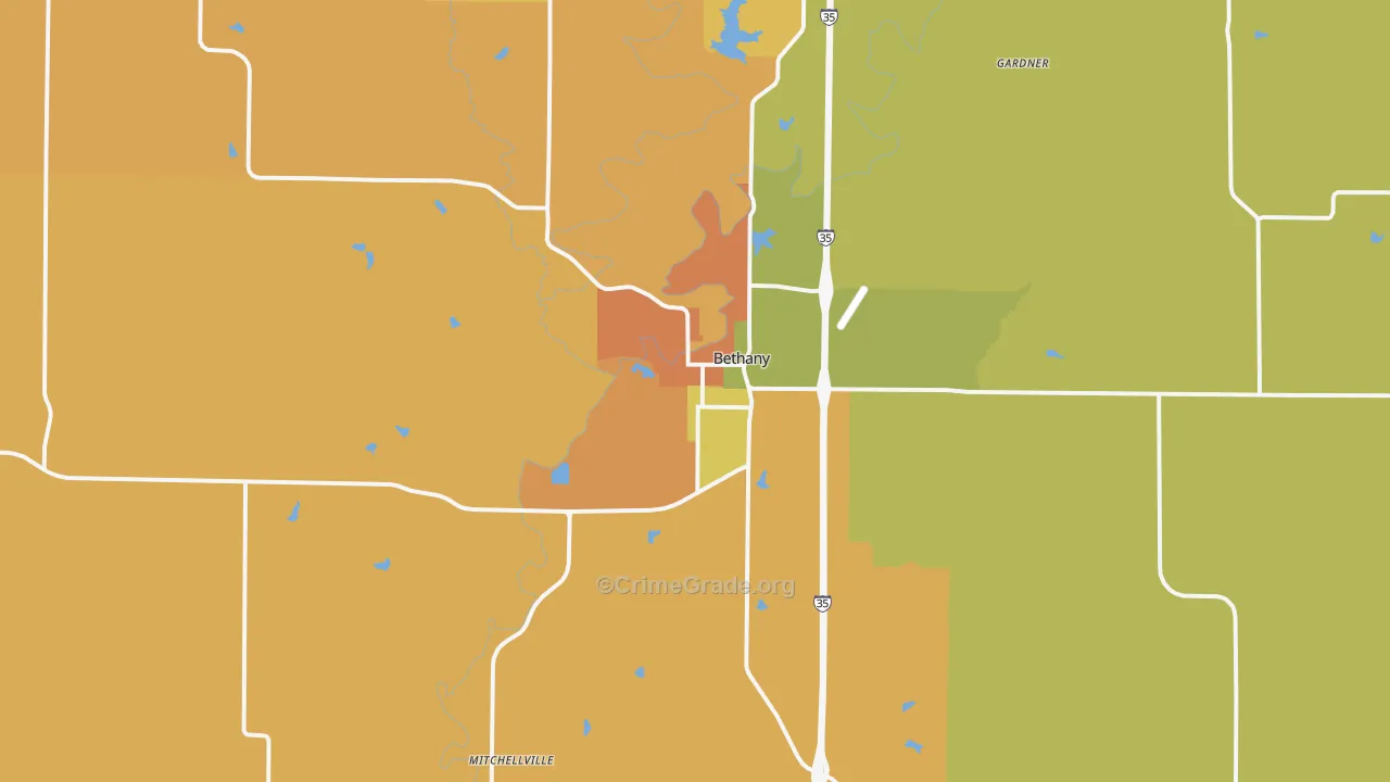 64424, MO Map of Theft Rates