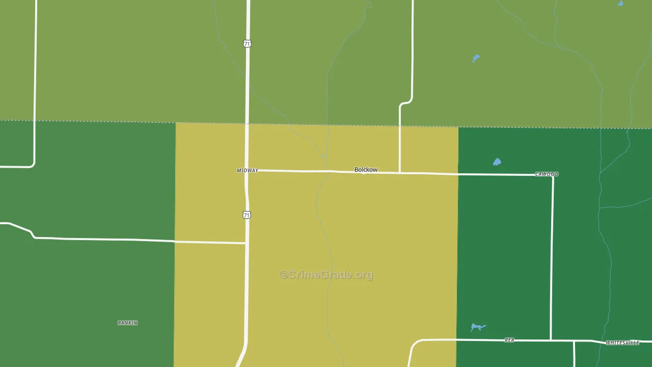 64427, MO Map of Theft Rates