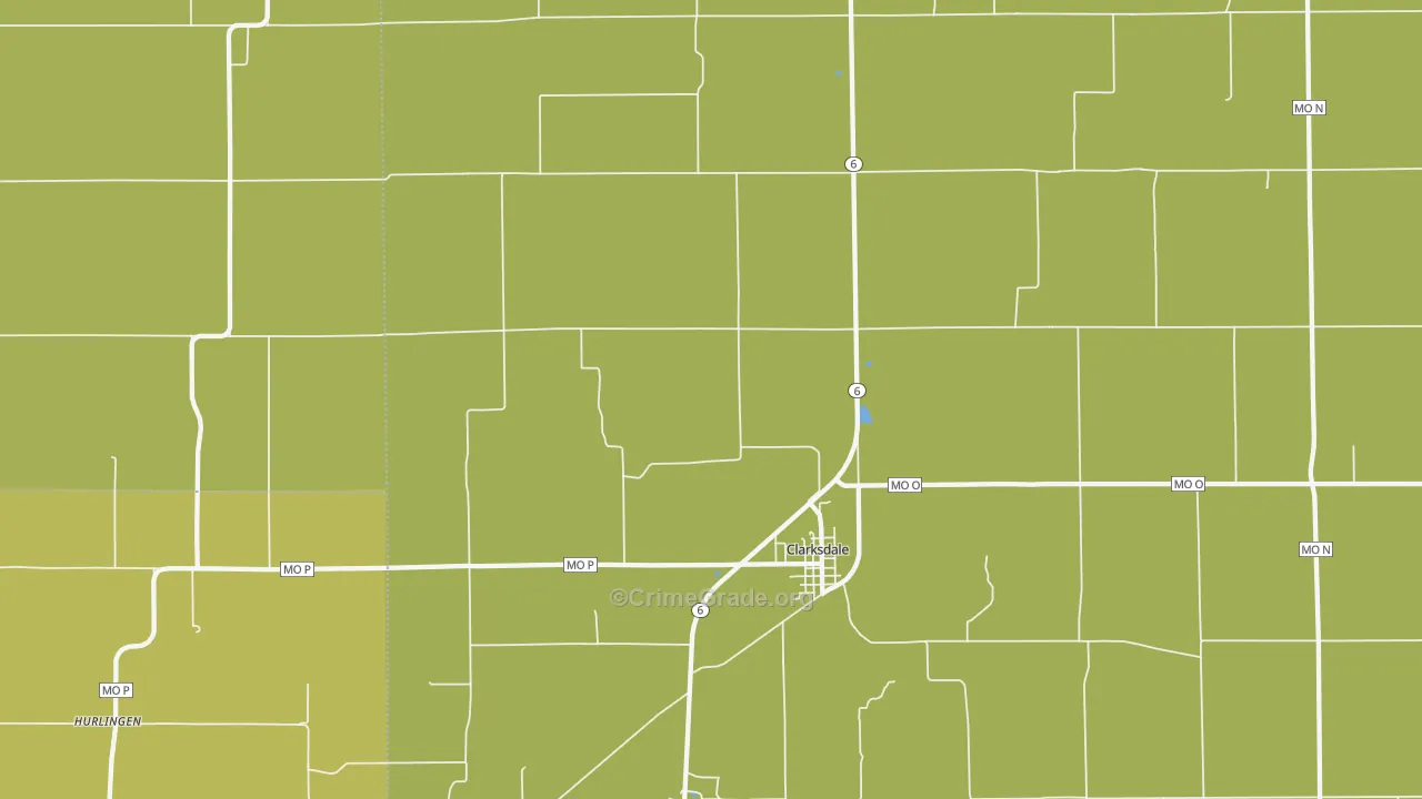 64430, MO Map of Theft Rates