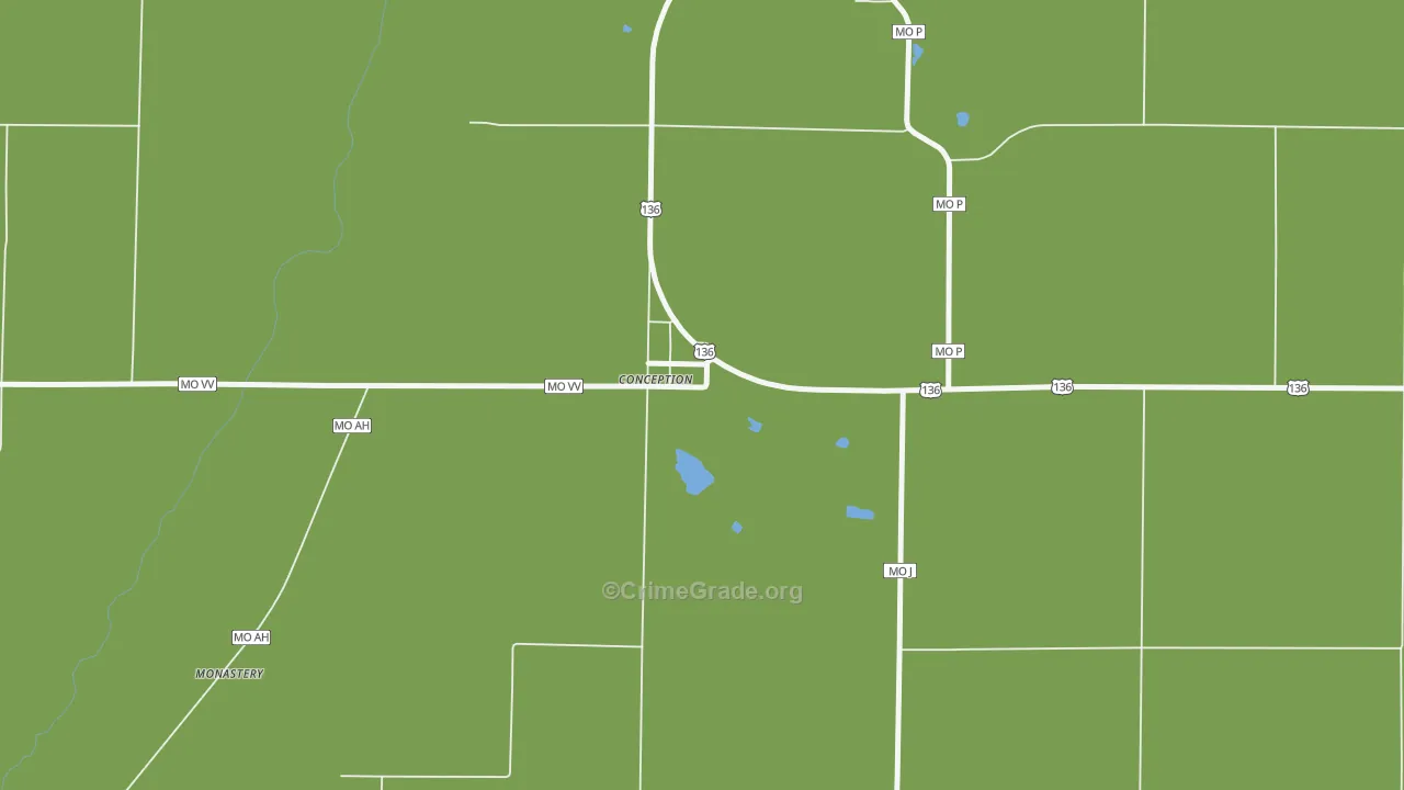 64433, MO Map of Theft Rates