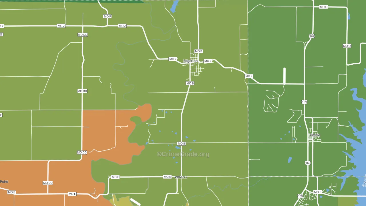 64444, MO Map of Theft Rates