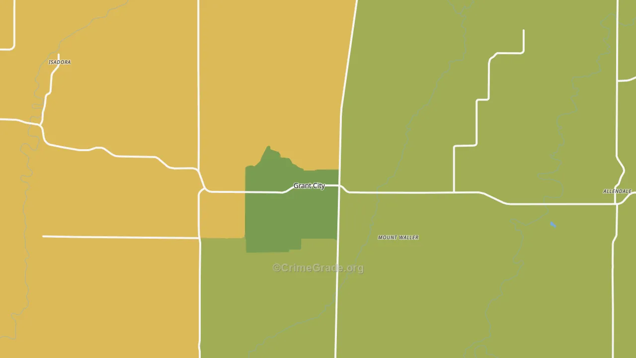 64456, MO Map of Theft Rates