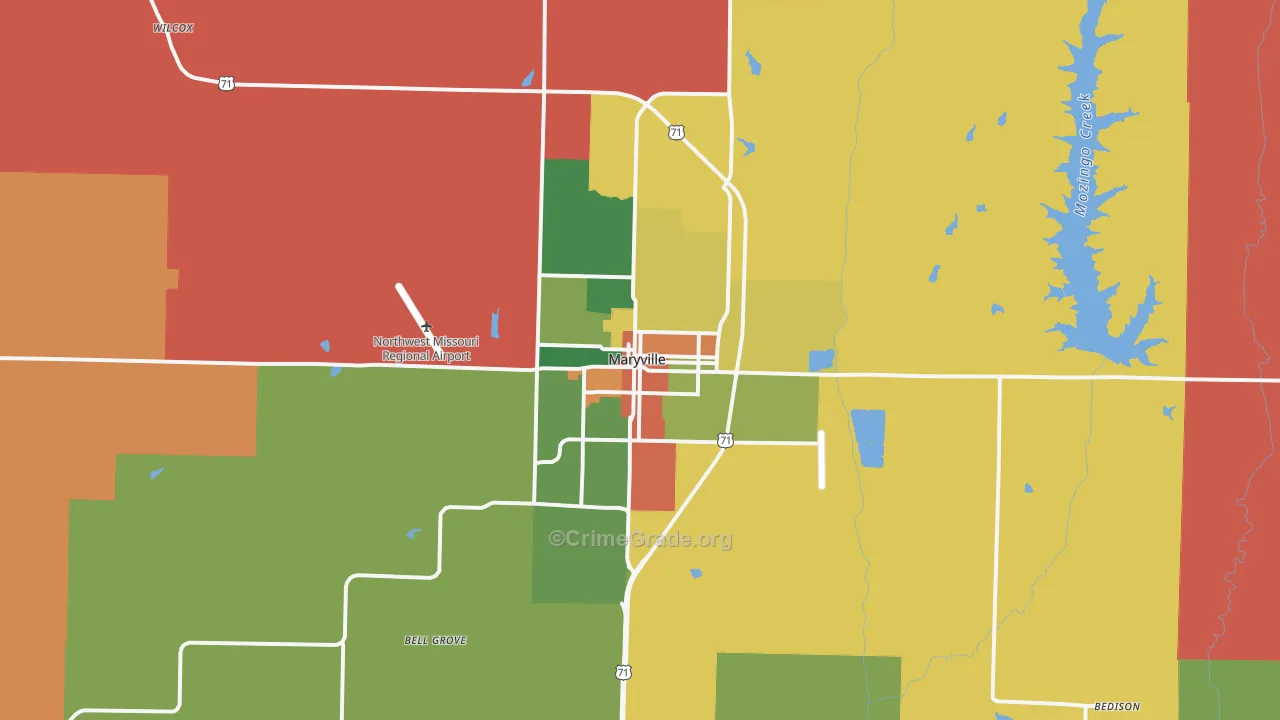 64468, MO Map of Theft Rates