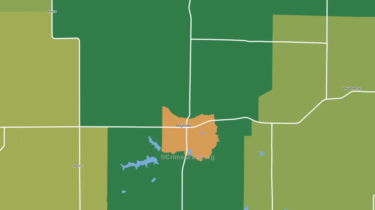 64469, MO Map of Theft Rates