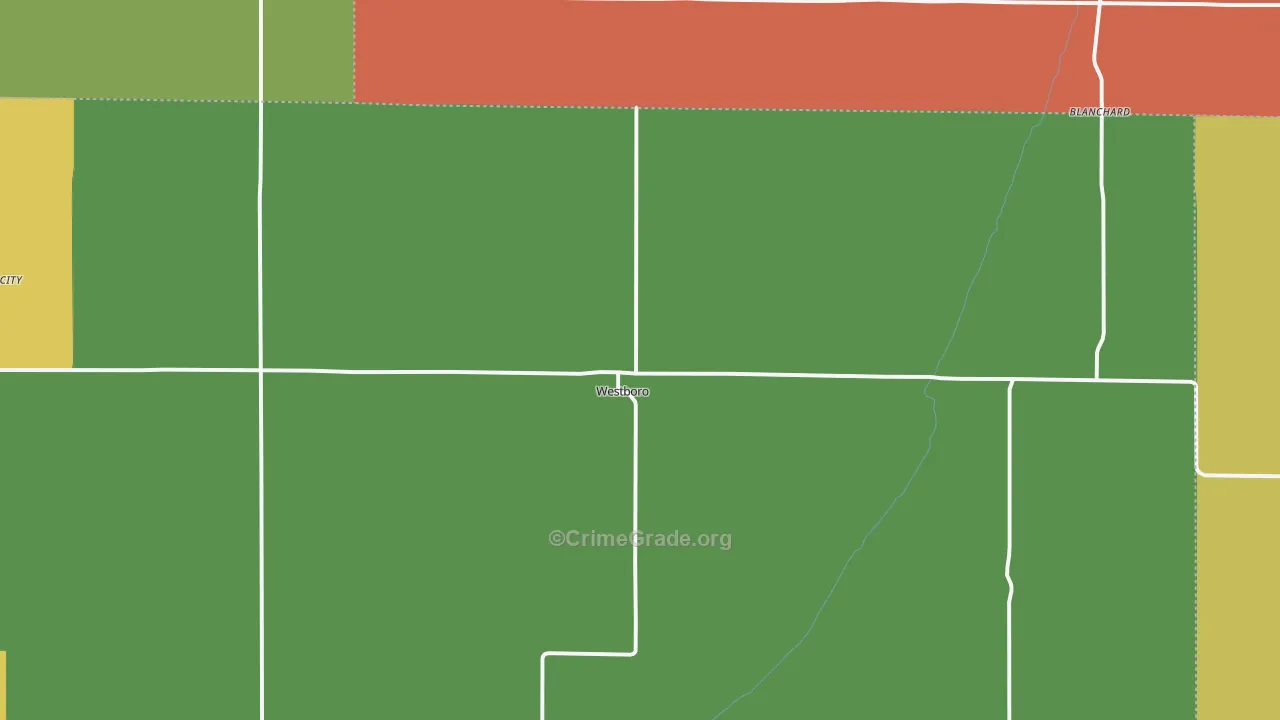 64498, MO Map of Theft Rates