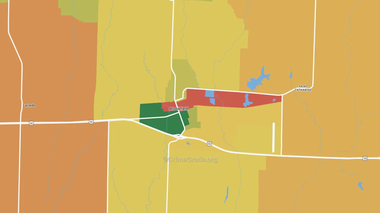 64628, MO Map of Theft Rates
